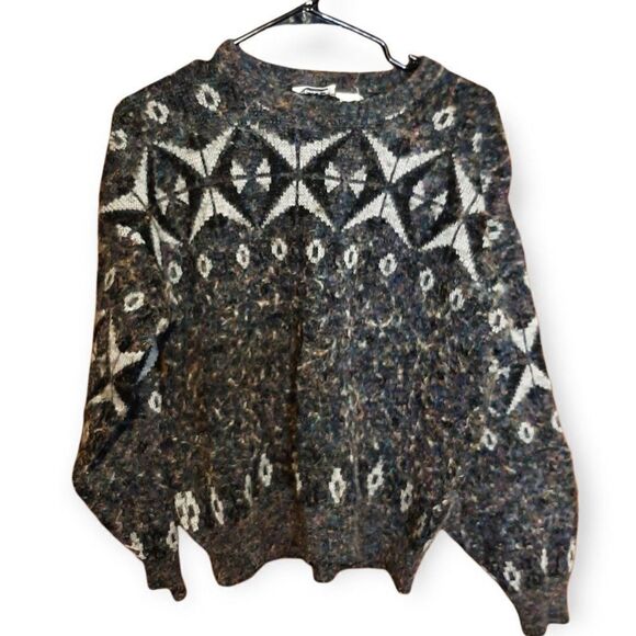 L'uomo Italian Wool Blend Vintage Sweater sz M - Picture 1 of 5